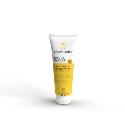 CICAMANUKA – Crème Pieds Réparatrice au Miel de Manuka, 75ml