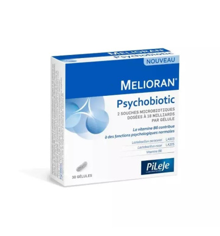 Pileje – Melioran Psychobiotic, 30 gélules