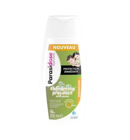 PARASIDOSE – Shampoing préventif anti-poux, 200 ml