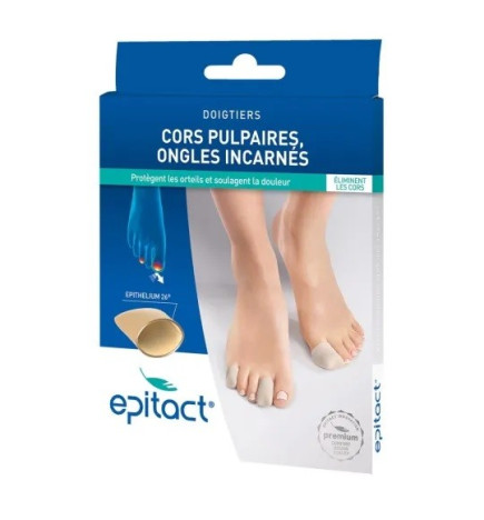 Epitact – Doigtiers à l’Épithélium Cors Pulpaires et Ongles Incarnés Taille L