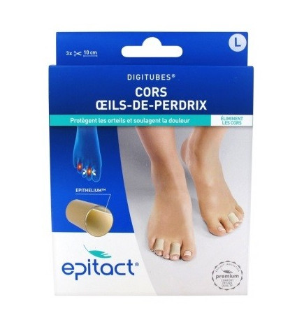 Epitact – Doigtiers à l’Épithélium Cors Pulpaires et Ongles Incarnés Taille L
