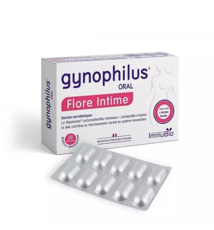 Gynophilus – Oral flore intime, 20 gélules