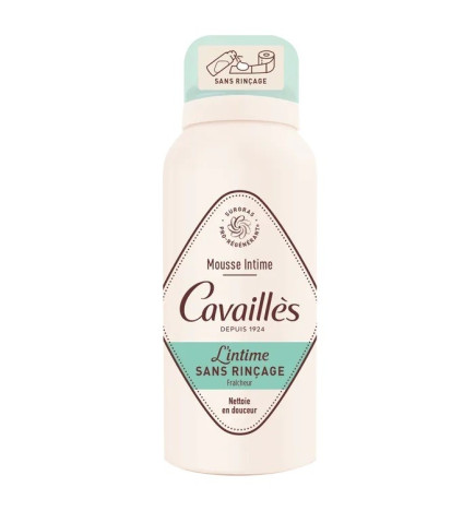 Cavaillès – mousse intime sans rinçage fraîcheur, 100 ml