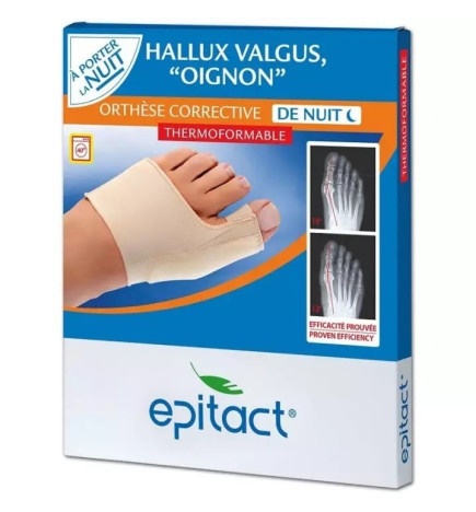 Epitact – Orthèse Corrective Hallux Valgus Nuit Taille S