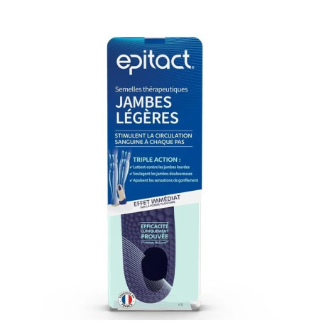 Epitact – Semelles Thérapeutiques Jambes Légères Taille 36/38