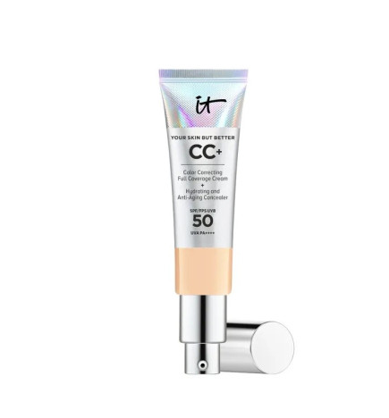 It Cosmetics – Your Skin But Better CC crème SPF 50+, correctrice haute couvrance, teinte Light Medium, 32 ml