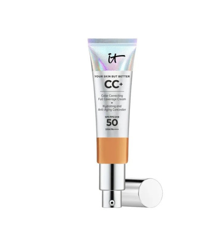 It Cosmetics – Your Skin But Better CC crème SPF 50+, correctrice haute couvrance, teinte Tan, 32 ml