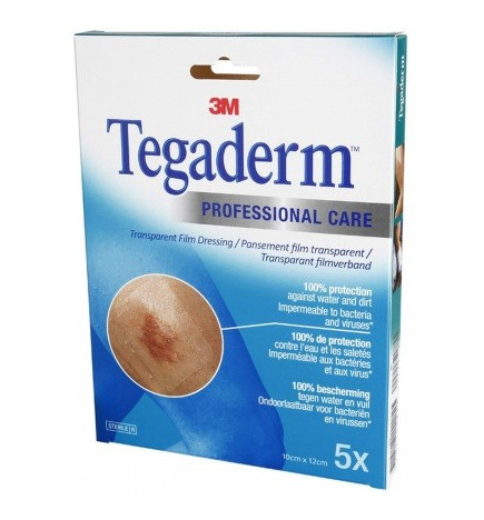 TEGADERM – Pansements Transparents Stériles, 10 cm x 12 cm x10