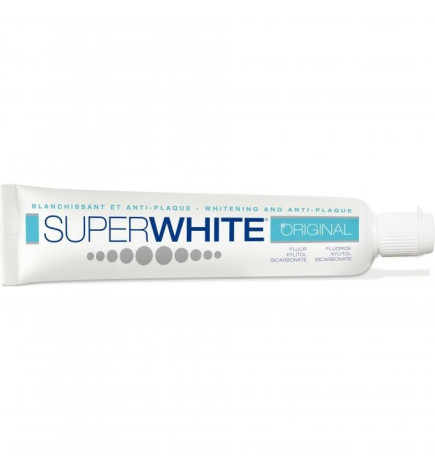 Biosynex – SuperWhite Original Dentifrice Blanchissant & Anti-plaque – 75ml