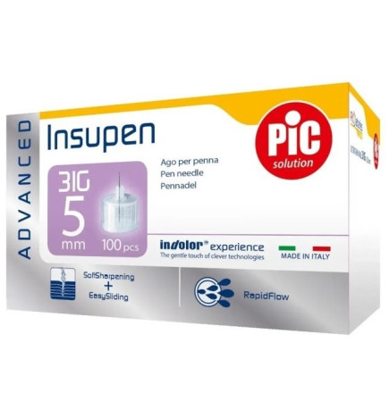 Pic – Insupen Advanced, 31G x 5 mm
