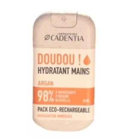 Cadentia – Hydratant mains argan, spray économade, 30 ml