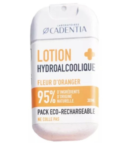 Cadentia – Spray lotion hydroalcoolique fleur d’oranger, 30 ml