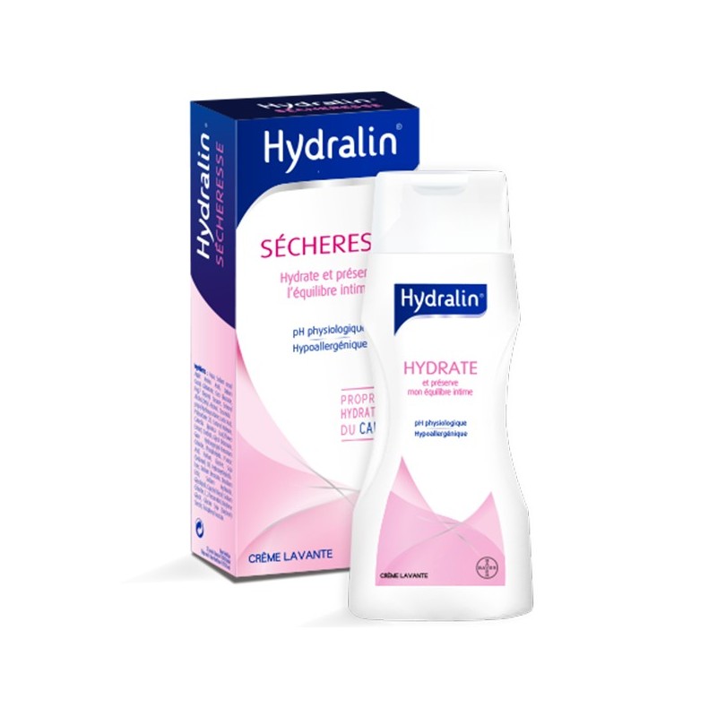 Hydralin Sécheresse (soyeux) Crème Lavante  200 ml