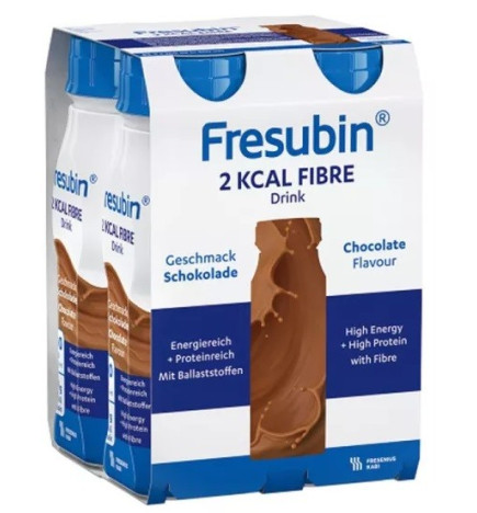 Fresubin 2Kcal Drink Vanille avec Fibres – 4 x 200 ml