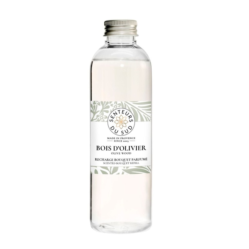 Senteur du Sud – Recharge Bouquet Parfumé Bois d’Olivier, 200 ml