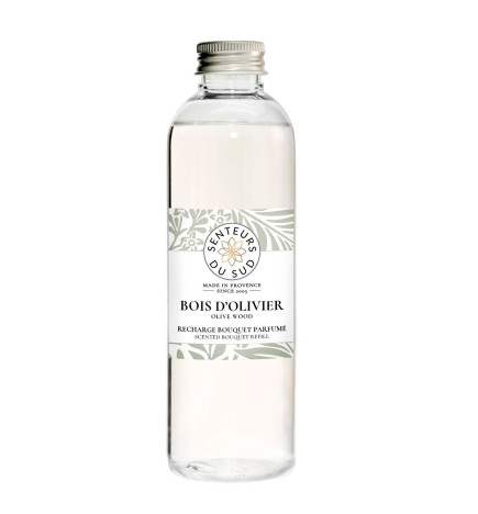 Senteur du Sud – Recharge Bouquet Parfumé Bois d’Olivier, 200 ml