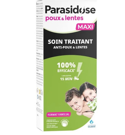 PARASIDOSE – Soin traitant anti-poux et lentes, 200 ml