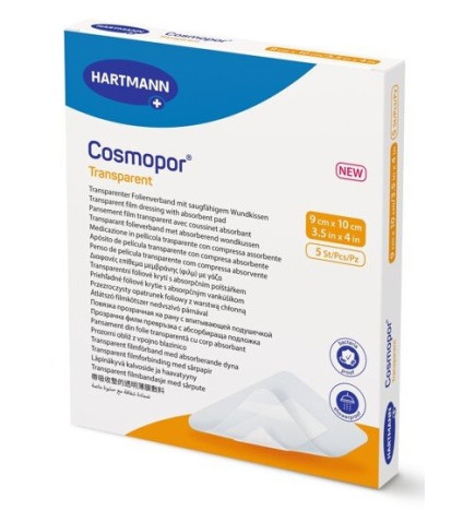 Hartmann – Cosmopor Transparent - 9X10Cm - 5P