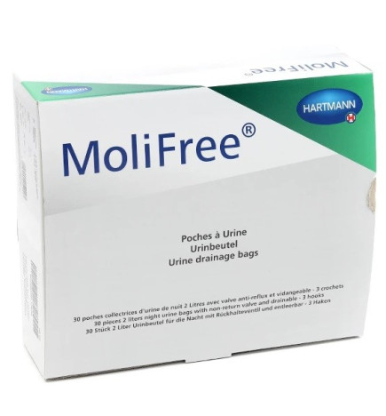 Hartmann – Molifree Poches A Urine De Nuit - Bt30 - 2L