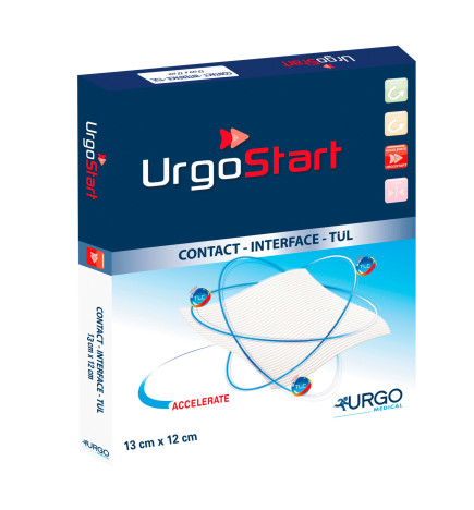 URGO – UrgoStart Pansement Interface 13 x 12 cm, 16