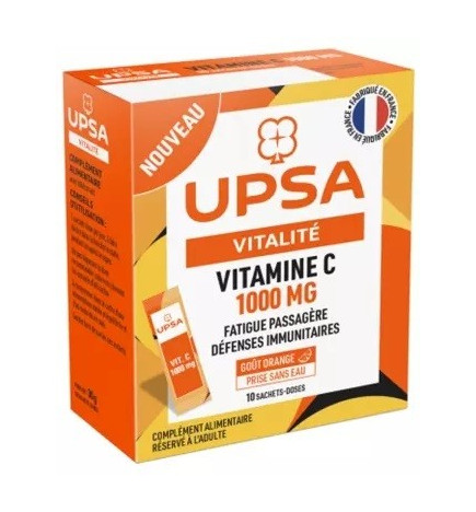 UPSA – Vitamine C 1000 mg, 10 Doses
