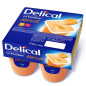 Delical –  Crème Dessert HP/HC Saveur Abricot - 4 X200g
