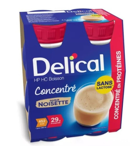 Delical – CONCENTRE Noisette 4x200ml