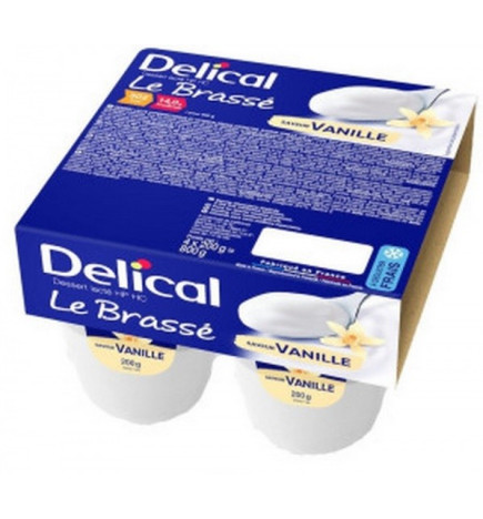 Delical – Le Brassé Vanille 4X200G