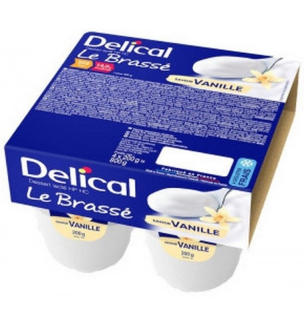 Delical – Le Brassé Fraise 4X200G