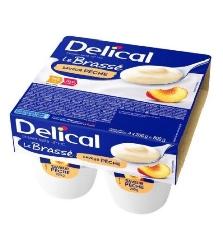 Delical – Le Brassé Pêche 4X200G