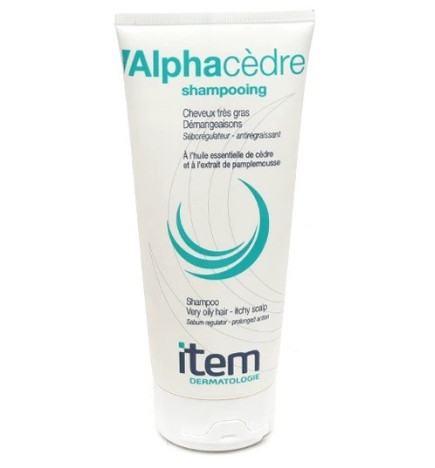 ITEM Alphacedre – Shampoing Cheveux Très Gras, 200 ml