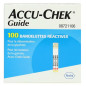 Accu-Chek – Bandelettes guide pour un autocontrôle du diabète, x100 Accu-Chek – Bandelettes guide pour un autocontrôle du diabète, x100