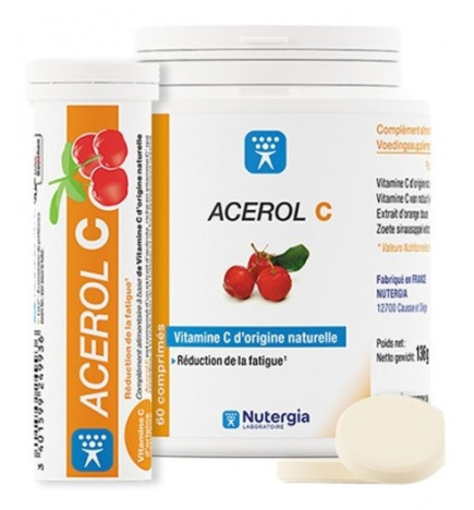 Acerol C – 60 Comprimés + 15 offerts