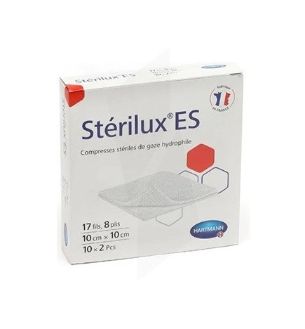 Hartmann – Compresses Stériles 10X10 Cm - 10 Sachets