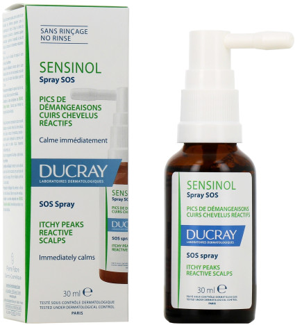 Ducray – Sensinol spray sos anti-démangeaisons, 30 ml
