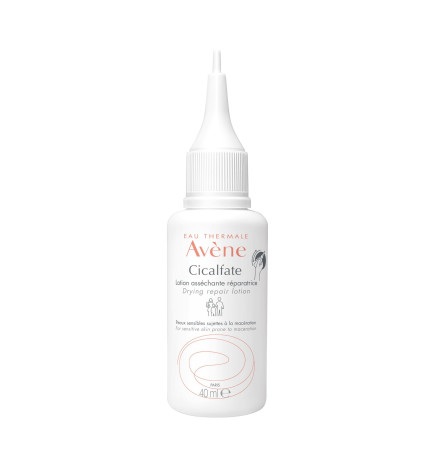 AVENE – Cicalfate Lotion asséchante réparatrice peaux sensibles et irritées, 40 ml