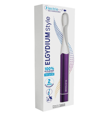 Elgydium – brosse à dents électrique, violette