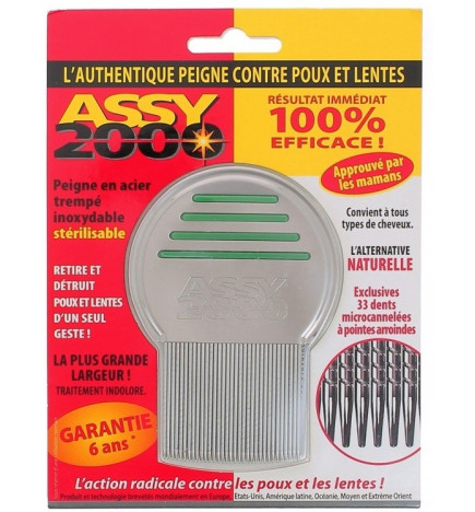 ASSY – 2000 Peigne Anti-Poux & Lentes