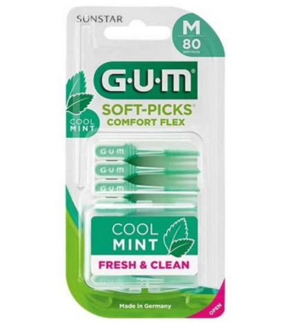 GUM – Cool Mint Fresh & Clean M 80 SoftPicks