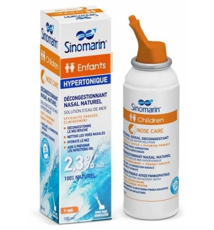 Gifrer –  Sinomarin Spray Nasal Hypertonique Pour Enfants  100ml