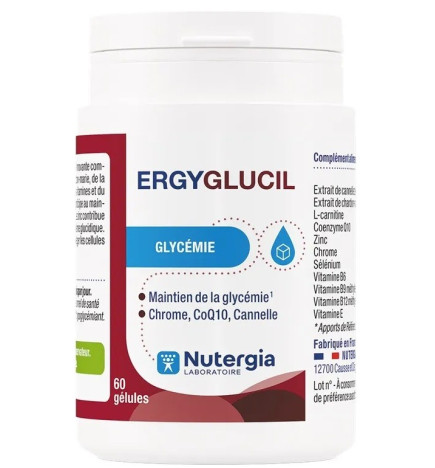 Nutergia – Ergyglucil 60 Gélules