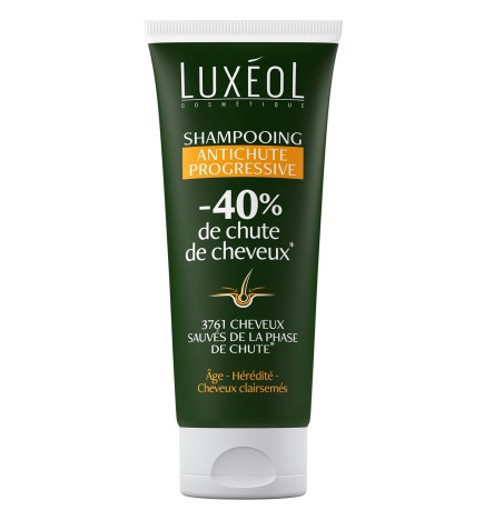 Luxéol – - Shampooing Anti Chute Progressive -40% de Chute -200ML