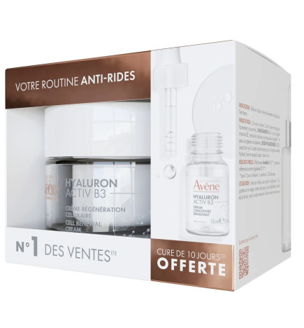 Avène – Coffret Hyaluron Activ B3, Crème & Sérum Anti-Âge