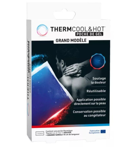 BAUSCH&LOMB – ThermCool&Hot poche de gel Flex Plus, 11 x 24 cm
