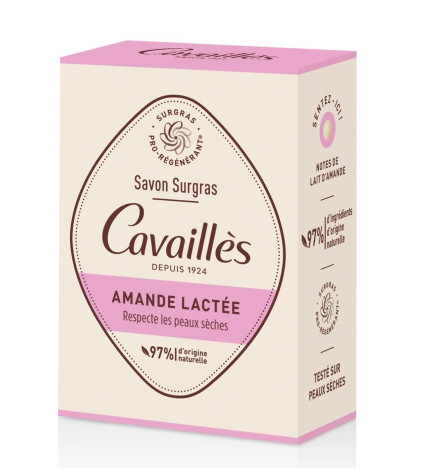 Cavaillès – savon solide amande lactée, 100 g