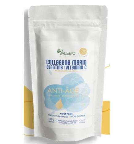 Valebio – Collagène Marin Anti-Âge, 150 g