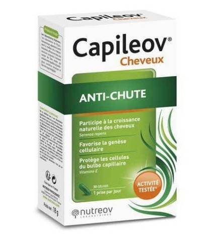 Nutreov – Capileov Anti-Chute, 30 gélules