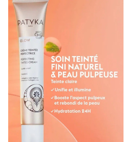 Patyka –  Glow Crème Eclat Perfectrice Bio Claire  40ml