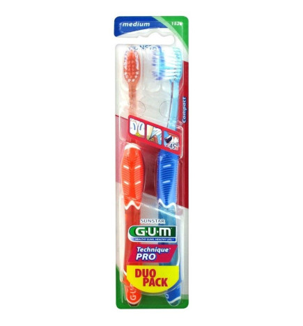 GUM – Brosse à Dents Technique Pro Souple X2