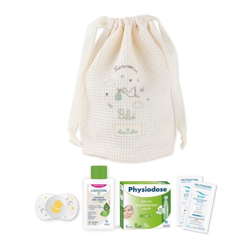 LUC ET LEA – Pochette naissance